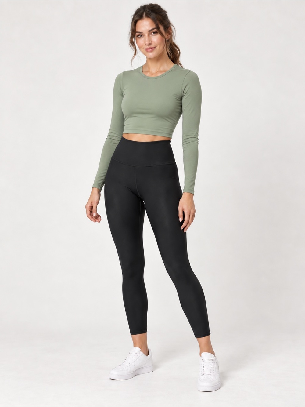 Alo Yoga Airlift 7/8 High Waist Leggings Black Medium M NWT $134 Retail